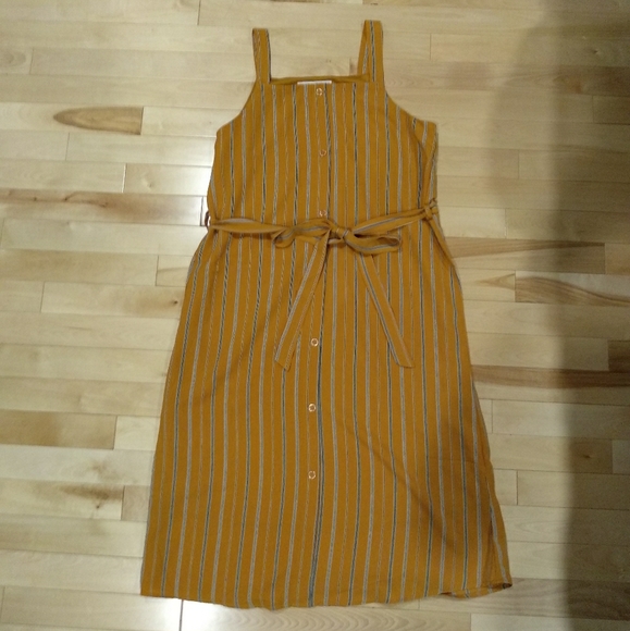 Potter's Pot yellow midi dress - Picture 2 of 4